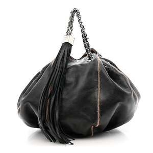 Chanel Lambskin Satin Reversible Sac #240561C10B